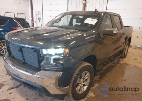 2021 Chevrolet Silverado 1500 4Wd Short Bed Lt из США, поврежденный, VIN 3GCUYDED7MG128170